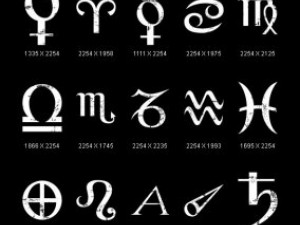 objects symbols occult alchemical CG Texturen