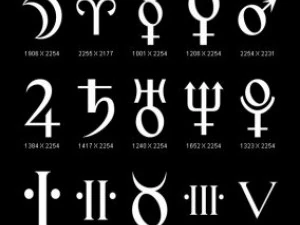 objects symbols occult alchemical CG Textures