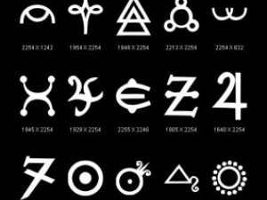 objects symbols occult alchemical CG Texturen