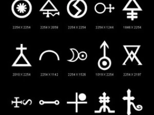 objects symbols occult alchemical CG Textures