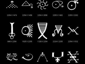 objects symbols occult alchemical CG Texturen