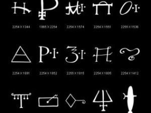 objects symbols occult alchemical CG Texturen