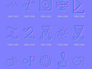 objects symbols occult alchemical CG Texturen