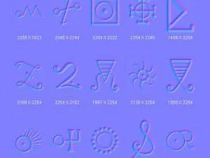 objects symbols occult alchemical CG Textures