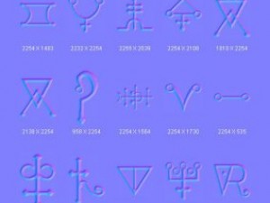 objects symbols occult alchemical CG Texturen