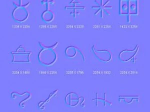 objects symbols occult alchemical CG Textures