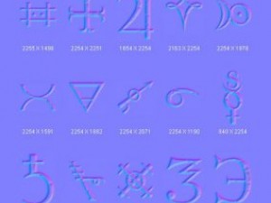 objects symbols occult alchemical CG Texturen