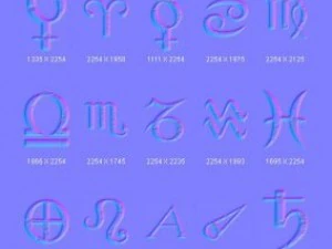 objects symbols occult alchemical CG Textures