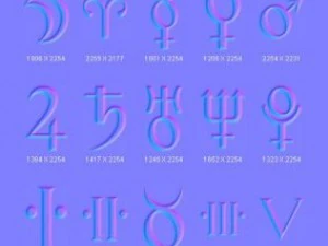 objects symbols occult alchemical CG Textures