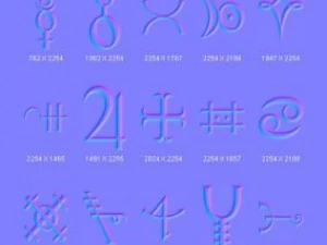 objects symbols occult alchemical CG Textures
