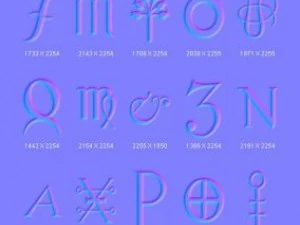 objects symbols occult alchemical CG Textures
