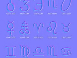 objects symbols occult alchemical CG Texturen