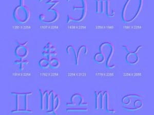 objects symbols occult alchemical CG Textures