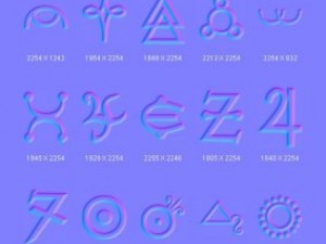 objects symbols occult alchemical CG Texturen