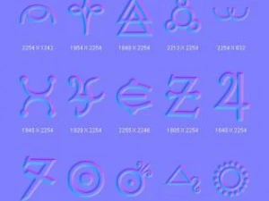 objects symbols occult alchemical CG Textures