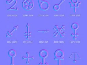objects symbols occult alchemical CG Textures