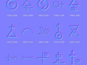 objects symbols occult alchemical CG Textures