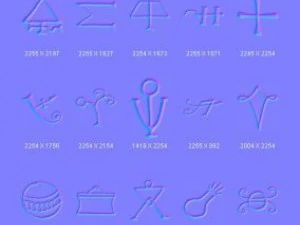 objects symbols occult alchemical CG Textures
