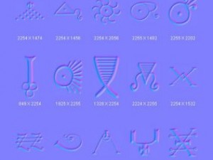 objects symbols occult alchemical CG Texturen