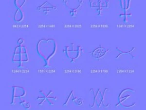 objects symbols occult alchemical CG Textures