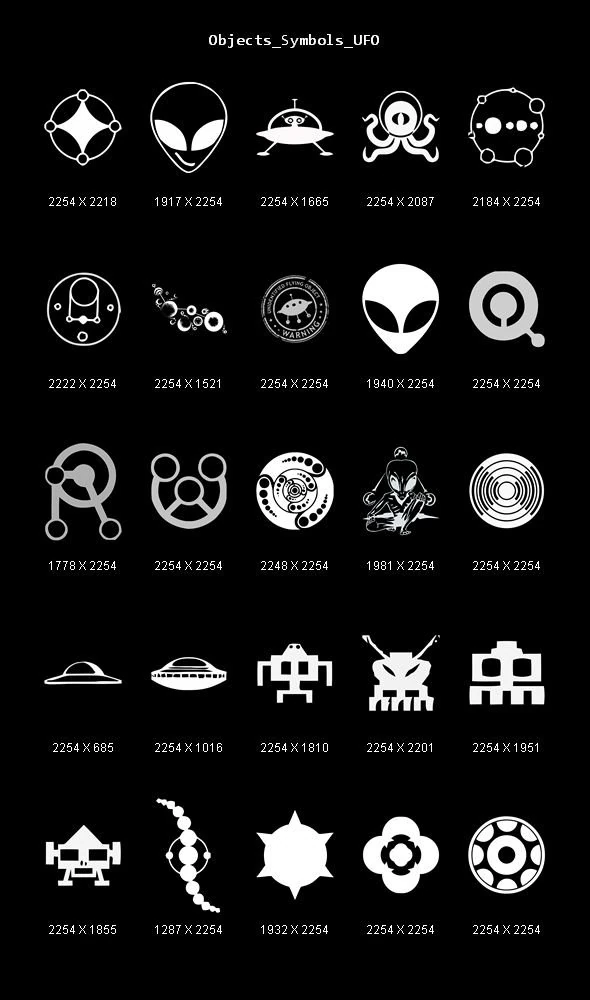 objects symbols ufo CG Textures .c4d .max .obj .3ds .fbx .stl .blend 