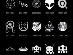 objects symbols ufo CG Textures
