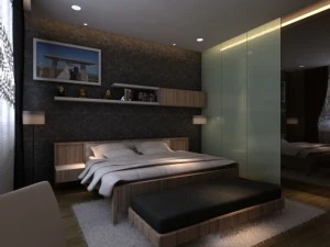 quarto principal Modelo 3D