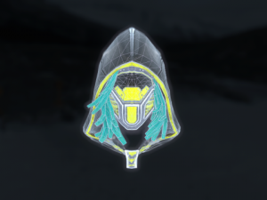 sci-fi hood mask 3D 模型