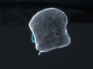 sci-fi hood mask 3D 模型