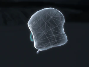 sci-fi hood mask 3D Model