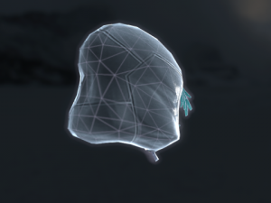 sci-fi hood mask 3D 模型