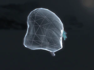 sci-fi hood mask 3D Model