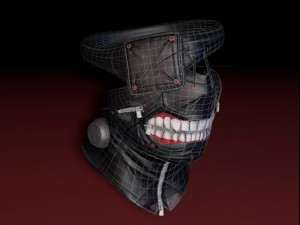 tokyo ghoul mask 3D 模型