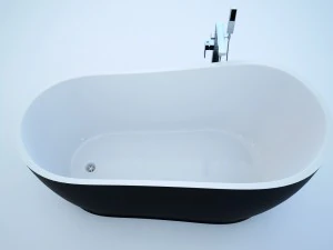 black bathtube 3D Model