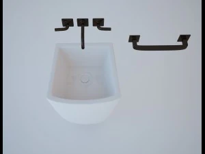 bathroom washbasin 3D Model