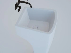 bathroom washbasin 3D Model