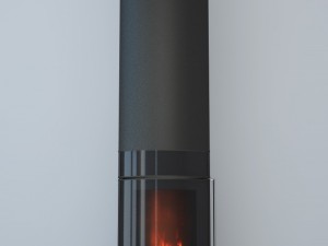 wood stove cfs 3D Model