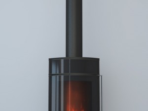 wood stove fs 3D 模型