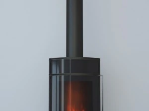 wood stove p 3D Model
