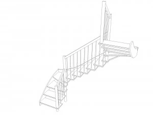 stairs 3D Model