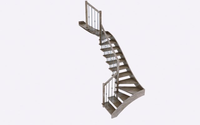 interior stair 3D मॉडल .c4d .max .obj .3ds .fbx .stl .blend 