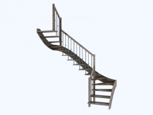 interior stair 3D मॉडल
