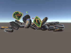 runes full futhark 3D Model