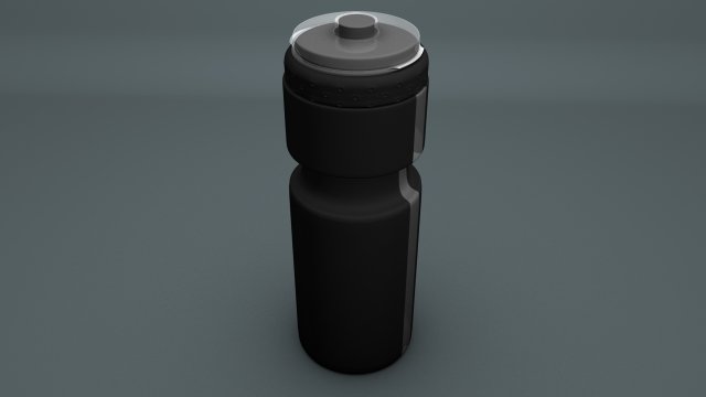 water bottle Modelo 3D .c4d .max .obj .3ds .fbx .stl .blend 