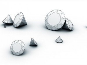 diamond 3Dモデル