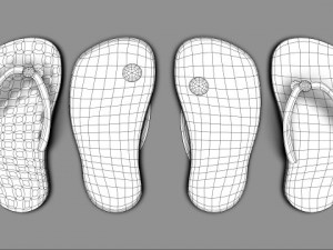 flipflops 3D Model