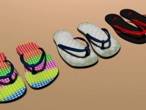 flipflops 3D Model