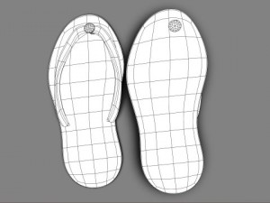 flipflops 3D Model