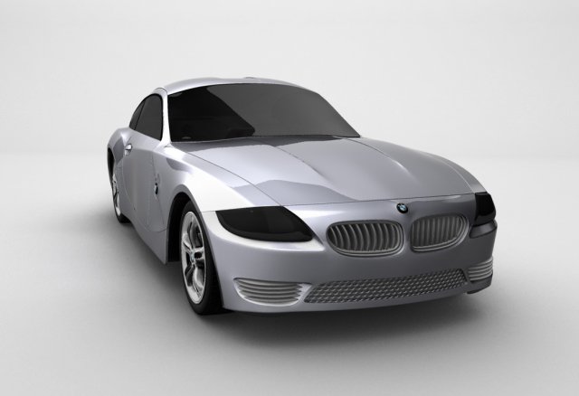 bmw z4 3D Model .c4d .max .obj .3ds .fbx .stl .blend 