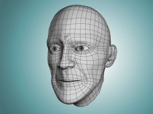head base mesh 3D मॉडल